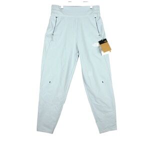 The North Face Tekware Grid Pants Mens Small LightBlue Flashdry Crop Outdoors
